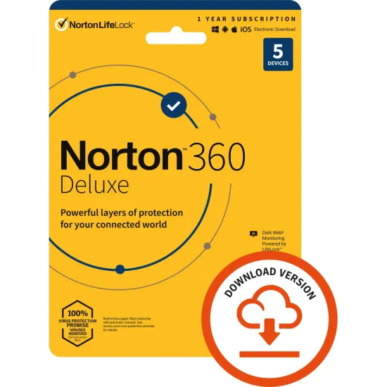 Norton 360 Deluxe - 5 PC