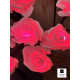 Rozenboom lamp - 24 LED - Roze blaadjes - Tafellamp - Decoratielamp - Liefdesontwerp