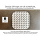 Toilet of kleedkamer deurbord - Mindervaliden - Gehandicapten - Handicap - 3d - hoogwaardig Acryl bord - 2 in 1